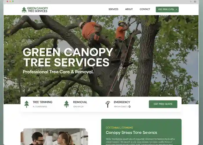 tree service web design